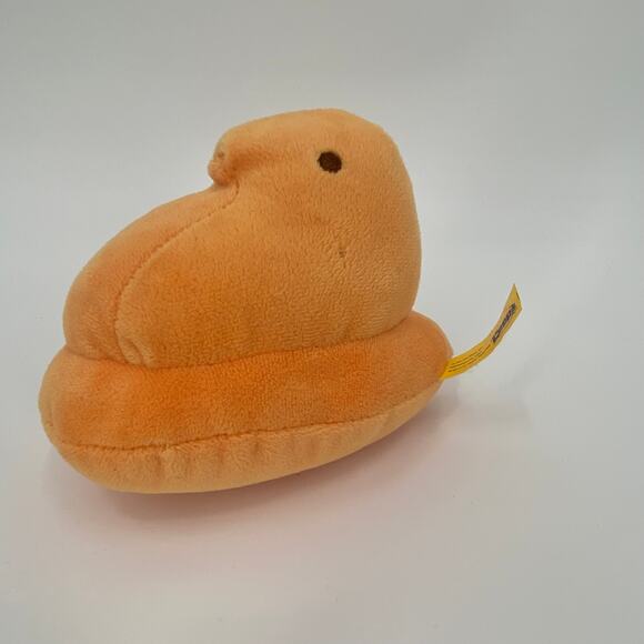 4x5.5 orange Peep plushie - Picture 2 of 7